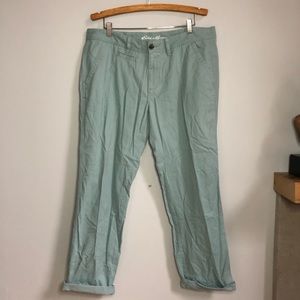 Eddie Bauer Legend Wash Blue Chino Pants
